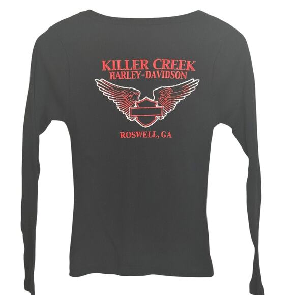 Harley Davidson Size Medium Thermal Base Layer Long Sleeve Shirt Killer Creek HD - Picture 3 of 6